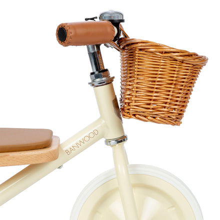 Banwood Driewieler Met Mandje | Cream