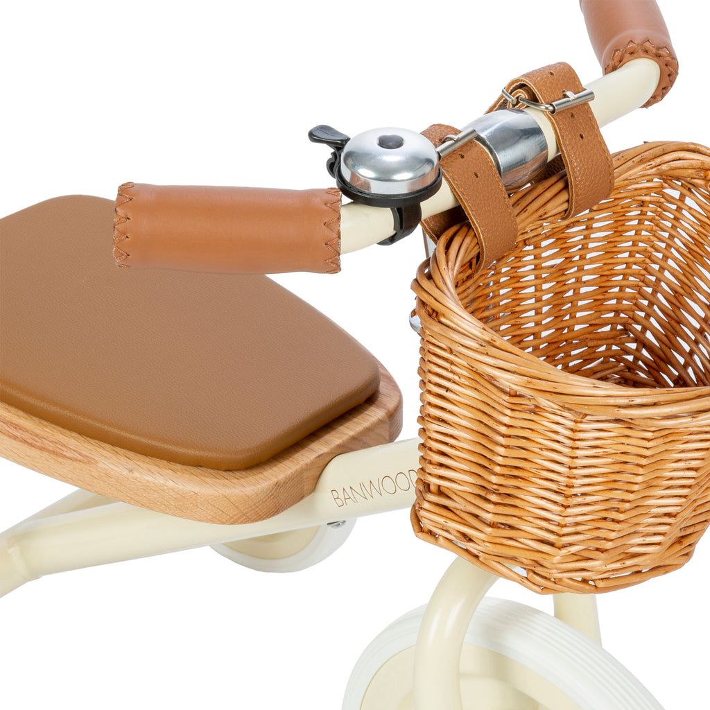 Banwood Driewieler Met Mandje | Cream