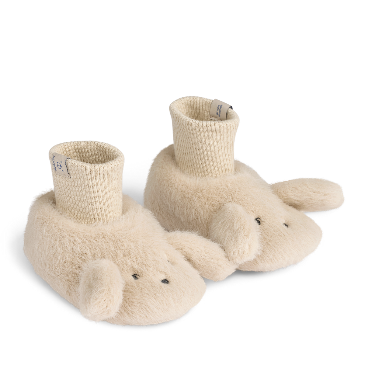 Liewood Beth Rabbit Plush Slippers | Mist