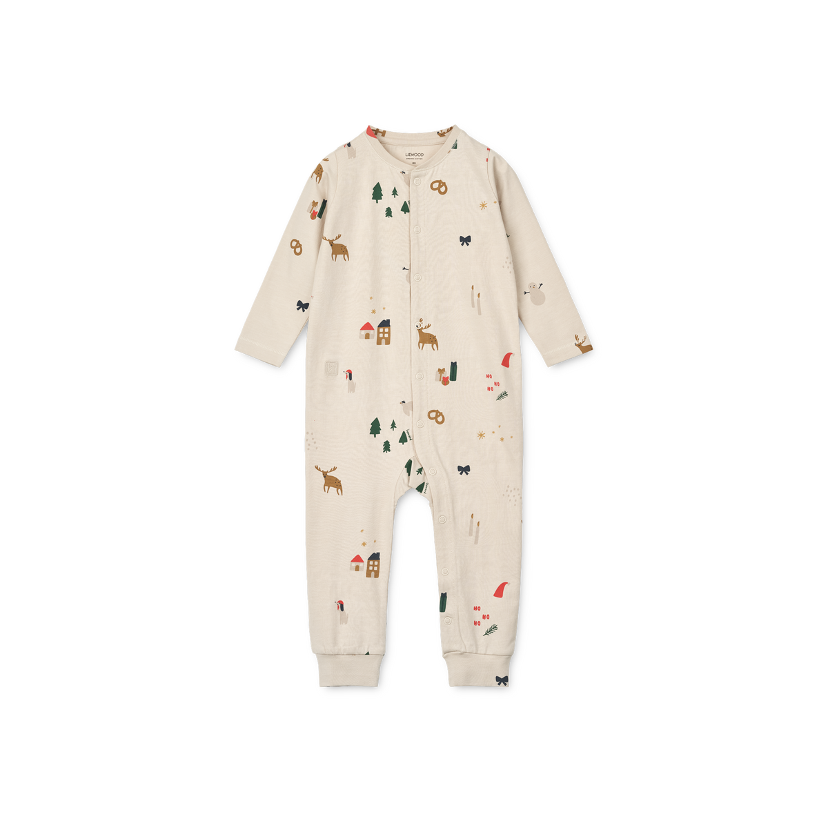 * Liewood Birk Printed Pyjamas Jumpsuit | Holiday / Sandy