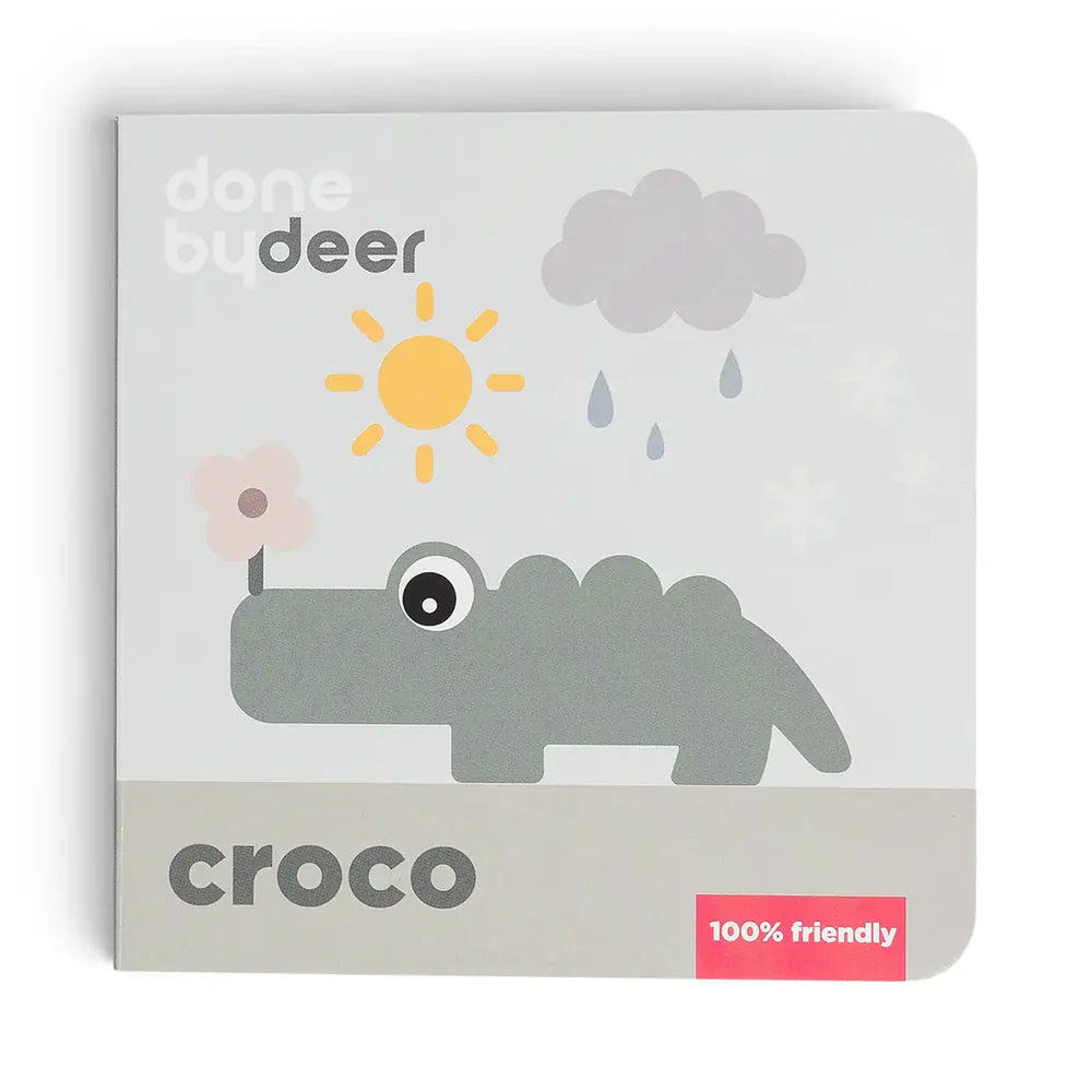* Done By Deer Board Boekje Seasons Croco Colour Mix