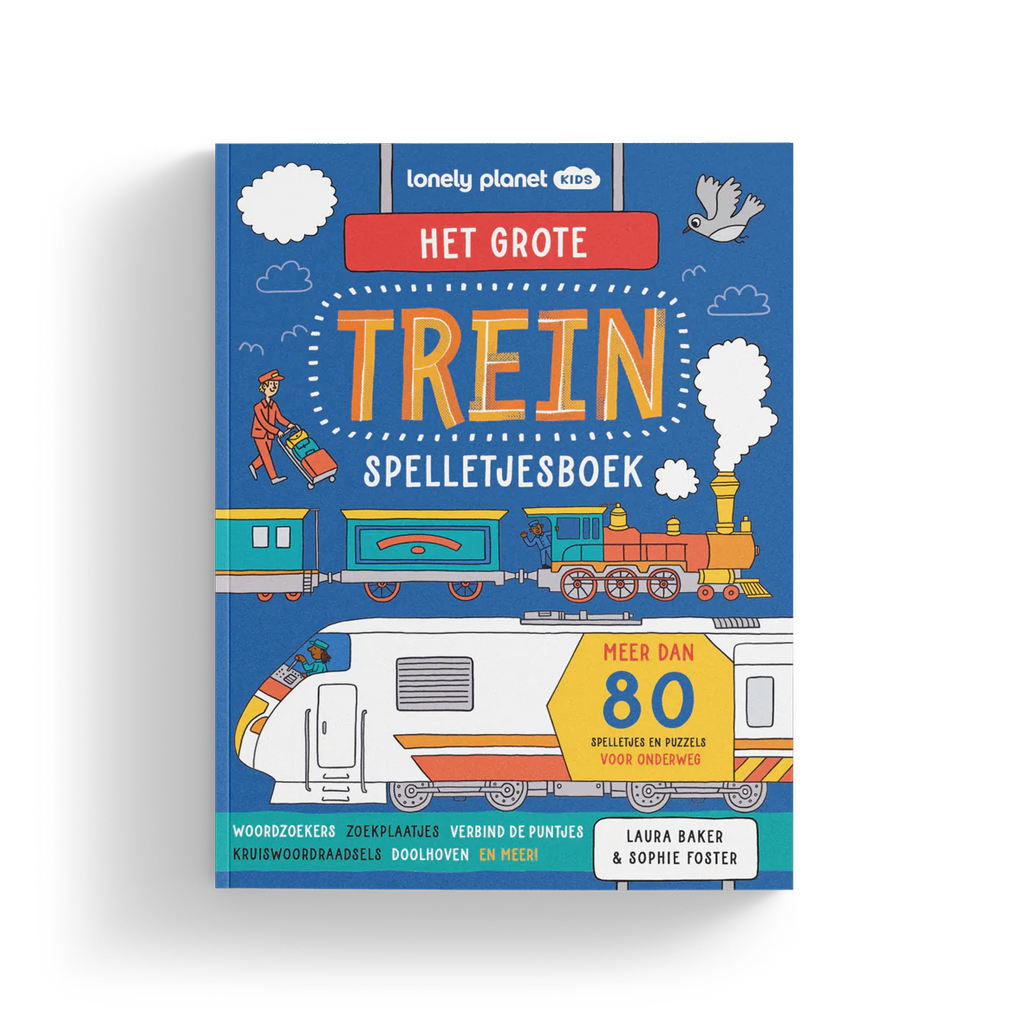 Boycott spelletjesboek Het Grote Trein met meer dan 80 puzzels en spelletjes, bij De Gele Flamingo