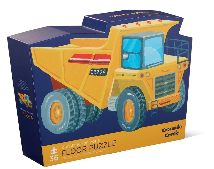 Crocodile Creek Puzzel 36ST | Construction Zone