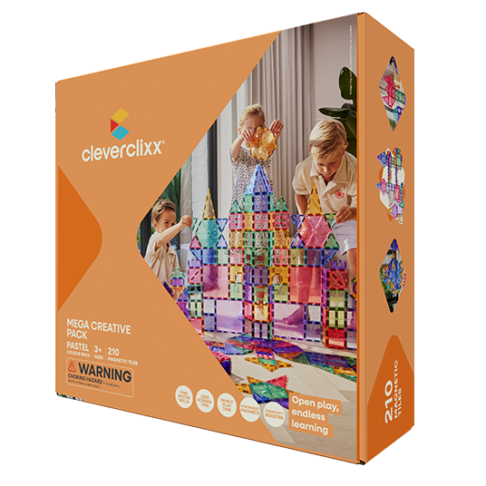 Cleverclixx Mega Creative Pack pastel - vooraanzicht van de complete set