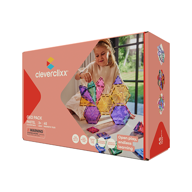 Cleverclixx Geo Pack pastel - vooraanzicht van de complete set