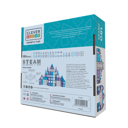 Cleverclixx Mega Ice Crystal Pack ijskleuren - zijaanzicht van het kasteel