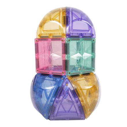 Cleverclixx Small Curved Pack pastel - bouwwerk van bovenaf gezien
