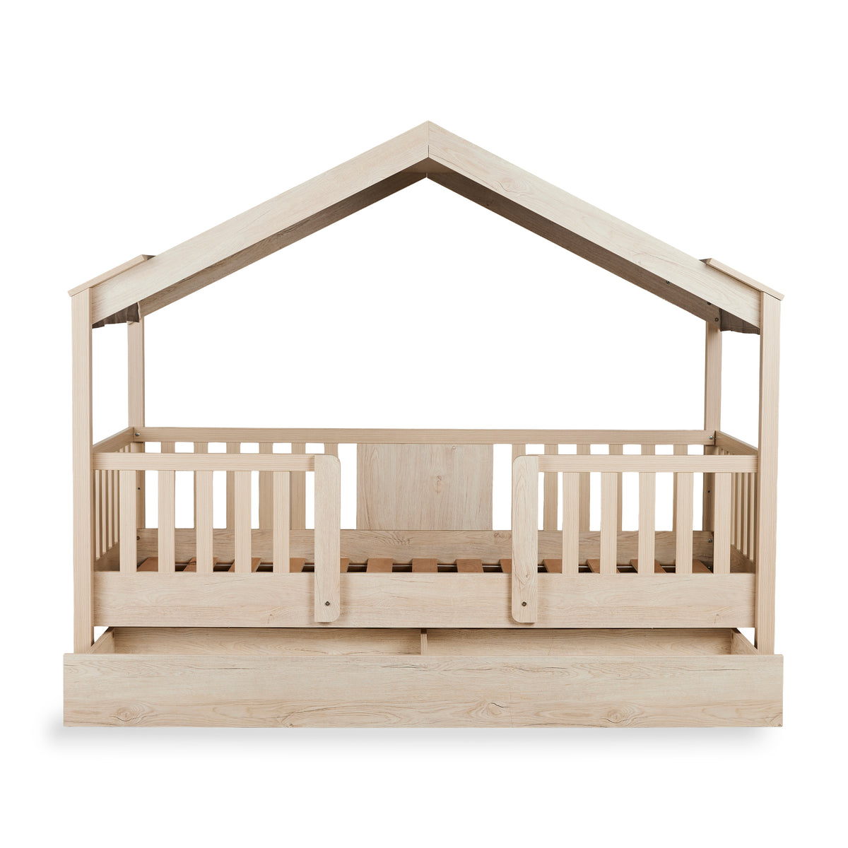 Quax lade in Natural Ash voor het bedhuisje My House 90x200, bij De Gele Flamingo.