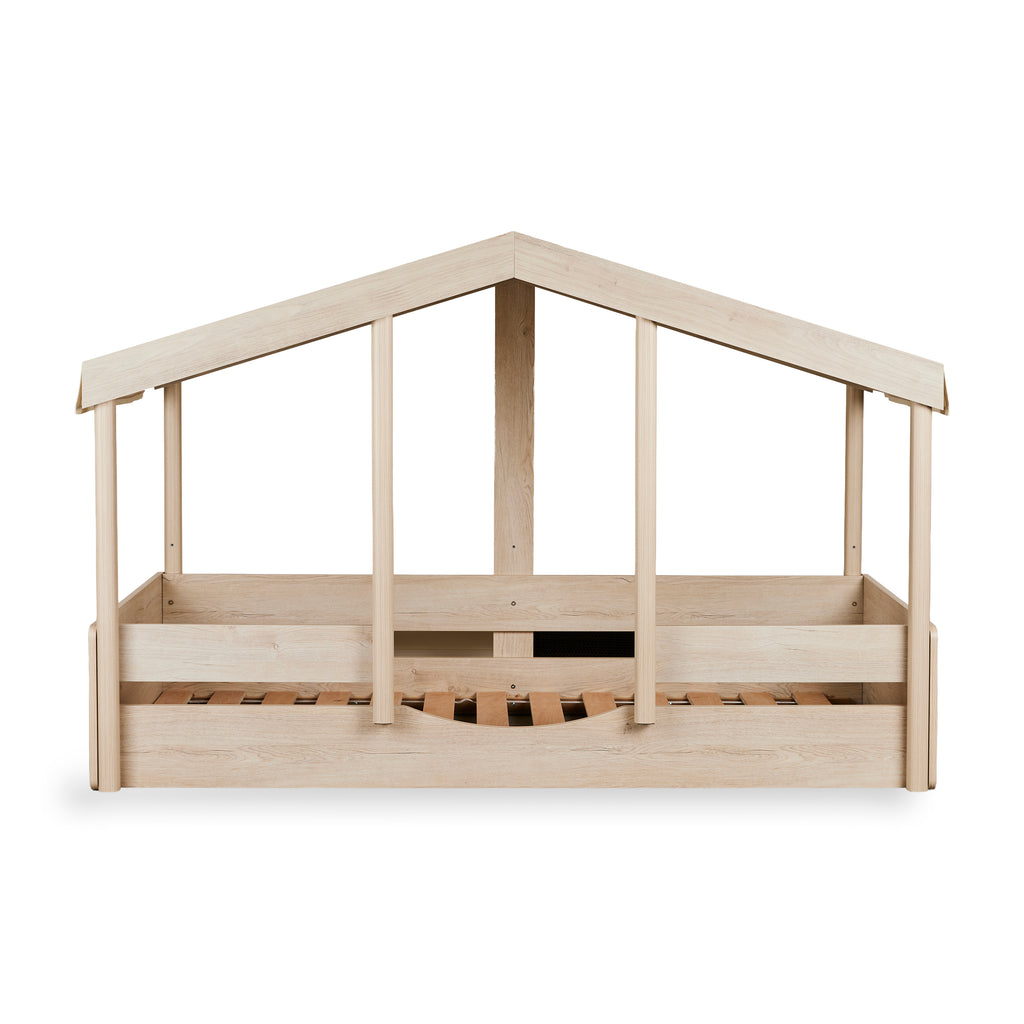 Montessori bedhuisje van Quax in Natural Ash voor een matras van 90x200 cm, bij De Gele Flamingo.