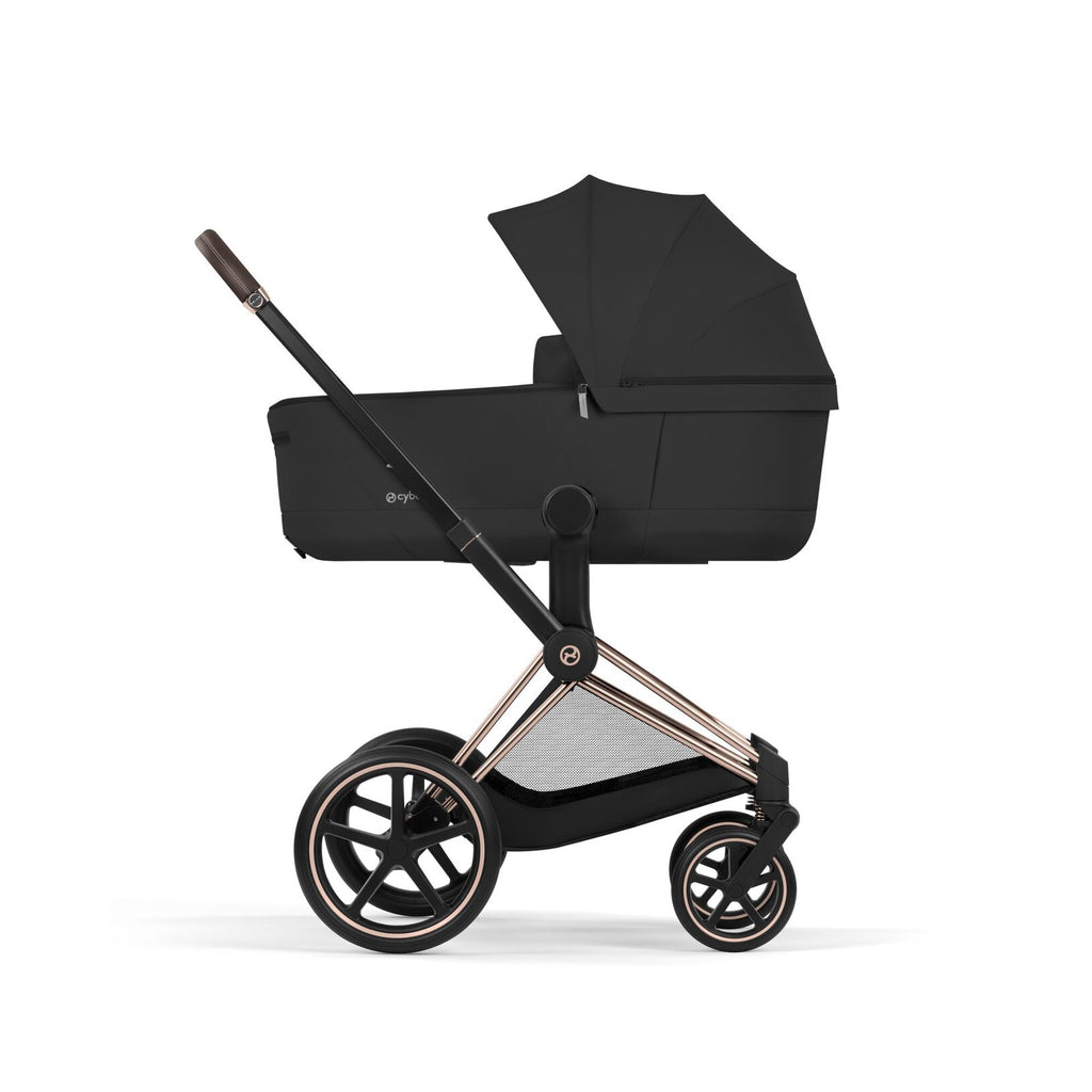 CYBEX Priam Sepia Black met omkeerbare zitting naar ouder of wereld, De Gele Flamingo