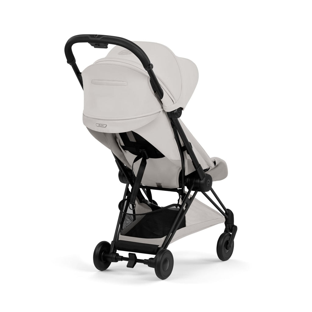 CYBEX Coya plooibuggy City Grey matzwart, geschikt vanaf de geboorte tot 22 kg, De Gele Flamingo
