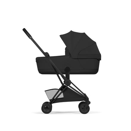 CYBEX Coya plooibuggy Sepia Black matzwart, ultracompact opgevouwen met draagriem, De Gele Flamingo