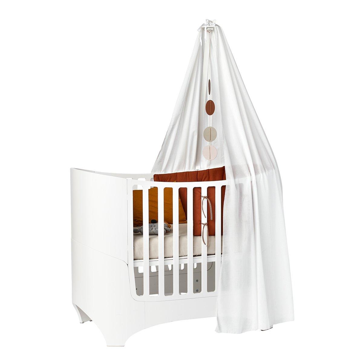 Leander Canopy White voor het Leander Babybed Ledikant, hemel bij De Gele Flamingo