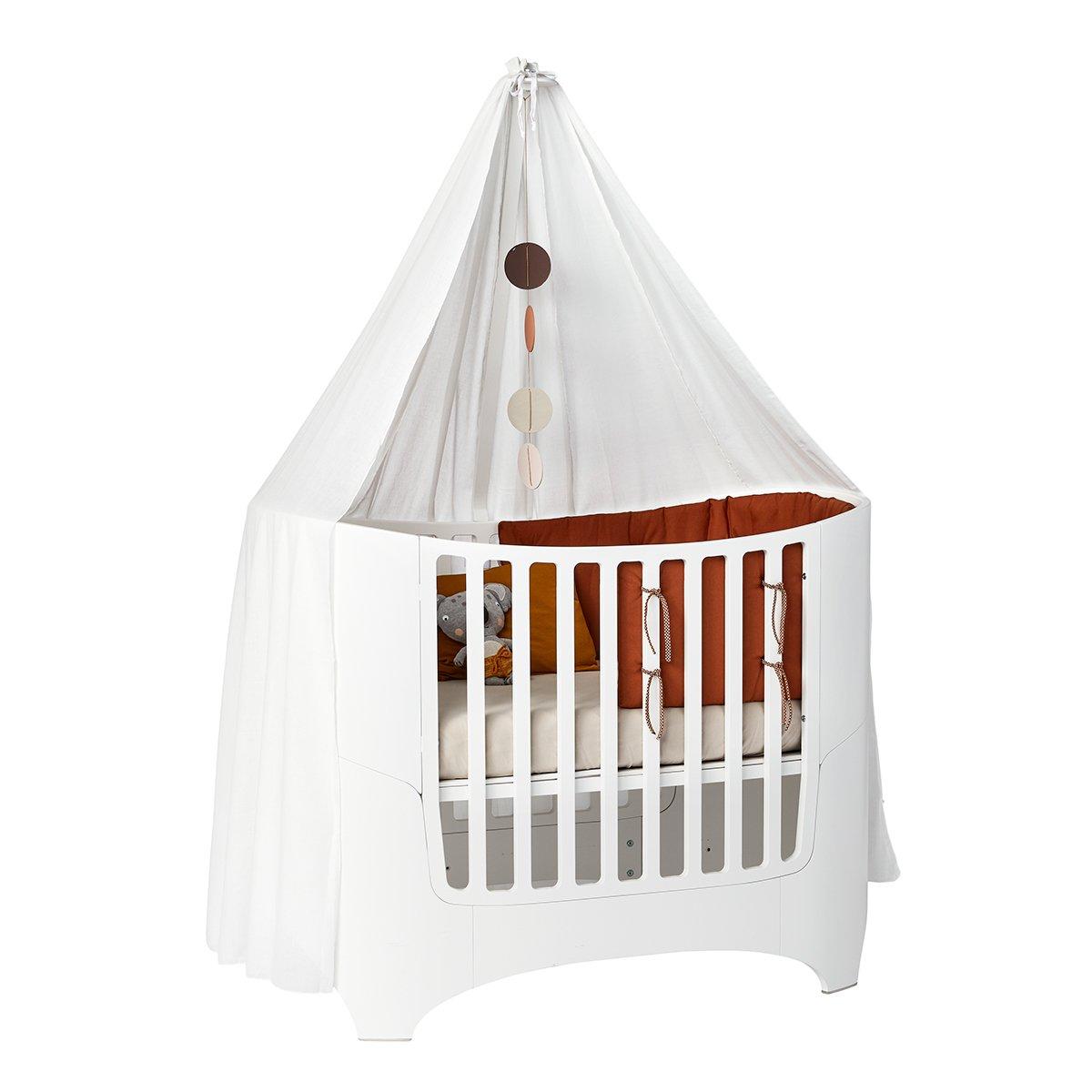 Leander Canopy White voor het Leander Babybed Ledikant, hemel bij De Gele Flamingo