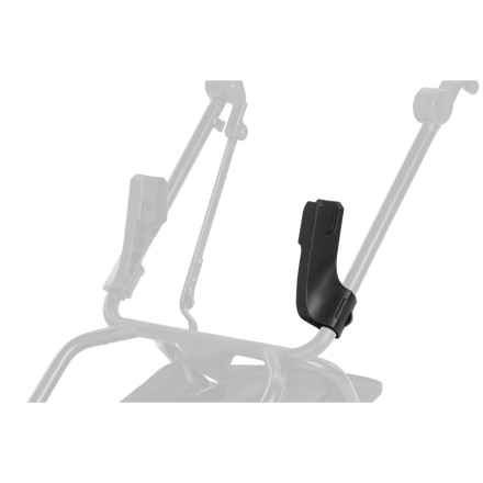 CYBEX Beezy autostoel adapters zwart, snel te bevestigen op de Beezy buggy, De Gele Flamingo