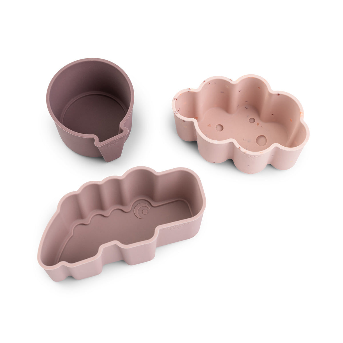 * Done By Deer Silicone Vormen 3PCS | Happy Clouds Powder
