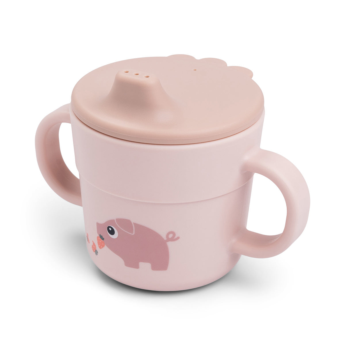 Done By Deer Siliconen Tuit Drinkbeker | Tiny Farm Powder