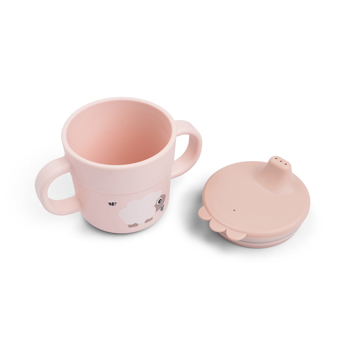 Done By Deer Siliconen Tuit Drinkbeker | Tiny Farm Powder