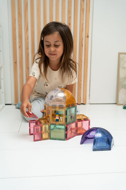 Cleverclixx Small Curved Pack pastel - detail van bogen en koepels