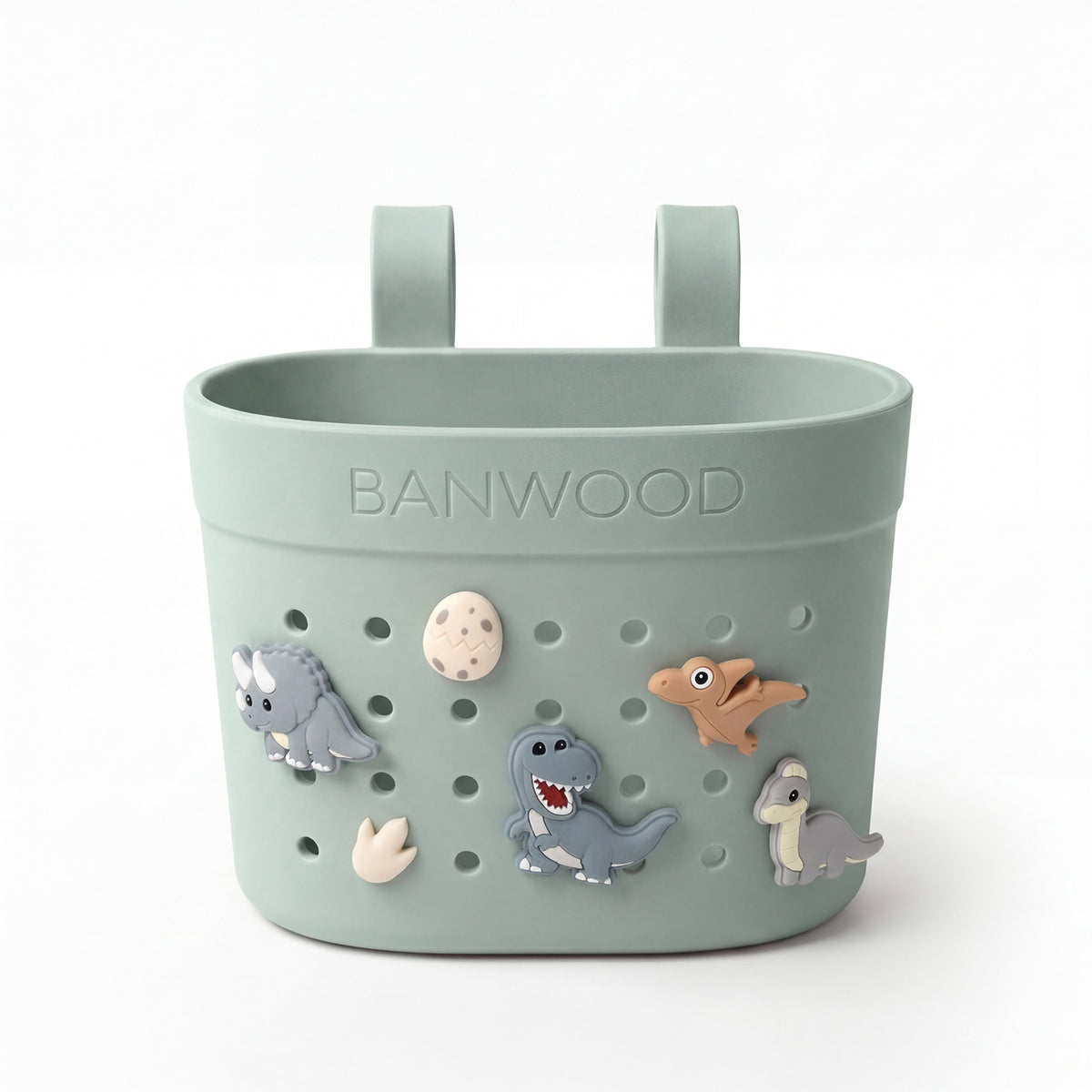 Banwood Pins voor Fietsmandje Dino, fietsaccessoire bij De Gele Flamingo