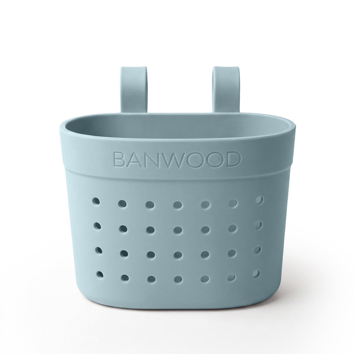 Banwood Fietsmandje Pin & Ride Teal, fietsmandje voor kinderen bij De Gele Flamingo