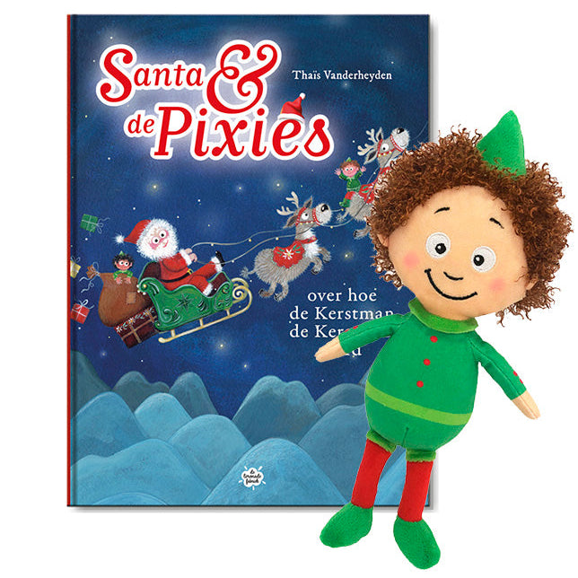 De Spiekpietjes Hoe De Kerstman De Kerstman Werd + Pop Pixie, het volledige pakket met boek en popje