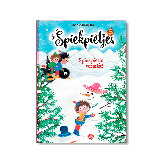 De Spiekpietjes Spiekpietje Vermist + Pop Max, de knuffelpop Spiekpietje Max met bril
