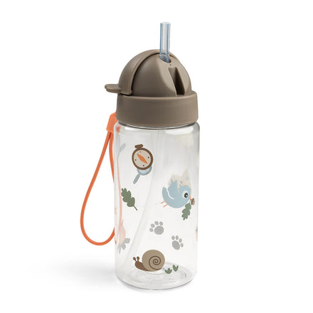 Done By Deer drinkfles met rietje Tiny Trails Sand
