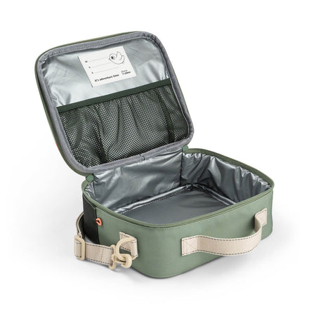Groene Tiny Trails lunchtas van Done By Deer, zijaanzicht