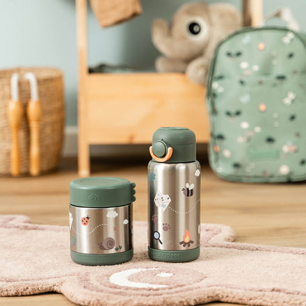 Done By Deer voedselpot Tiny Trails Green mee in de lunchtas