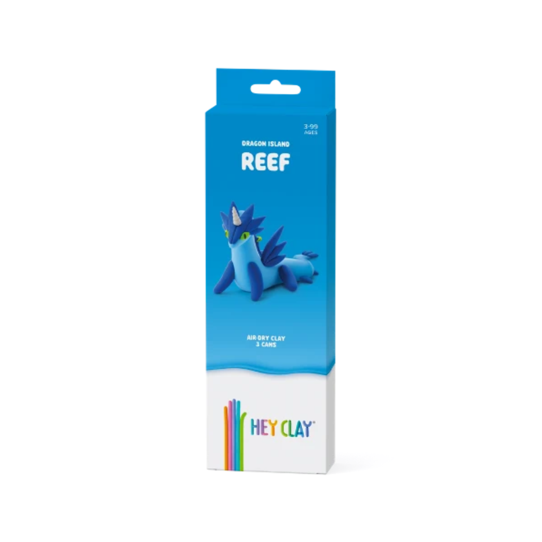 Hey Clay Boetseerklei | Dragon Island Reef (3 potjes)