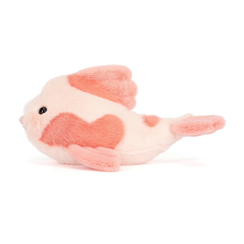 Jellycat Fancy Carp, andere zijde van de vis