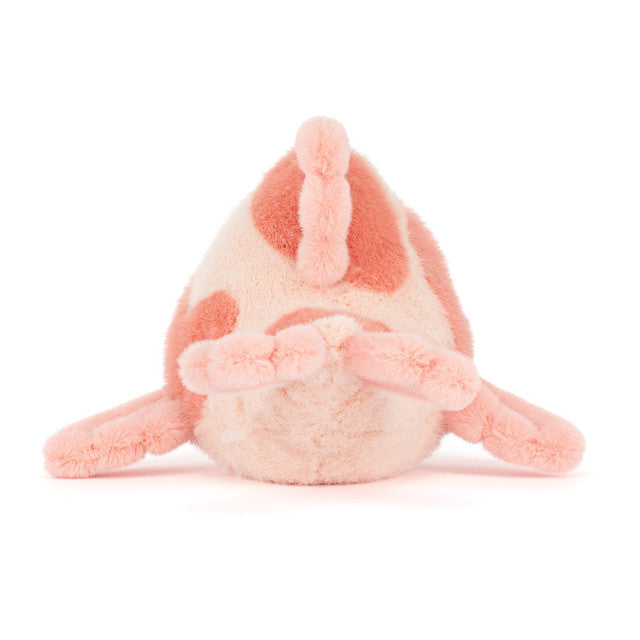 Jellycat Fancy Carp, achterkant met staartvin