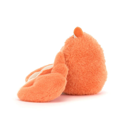 Jellycat Pinchsnap Crab, zijaanzicht