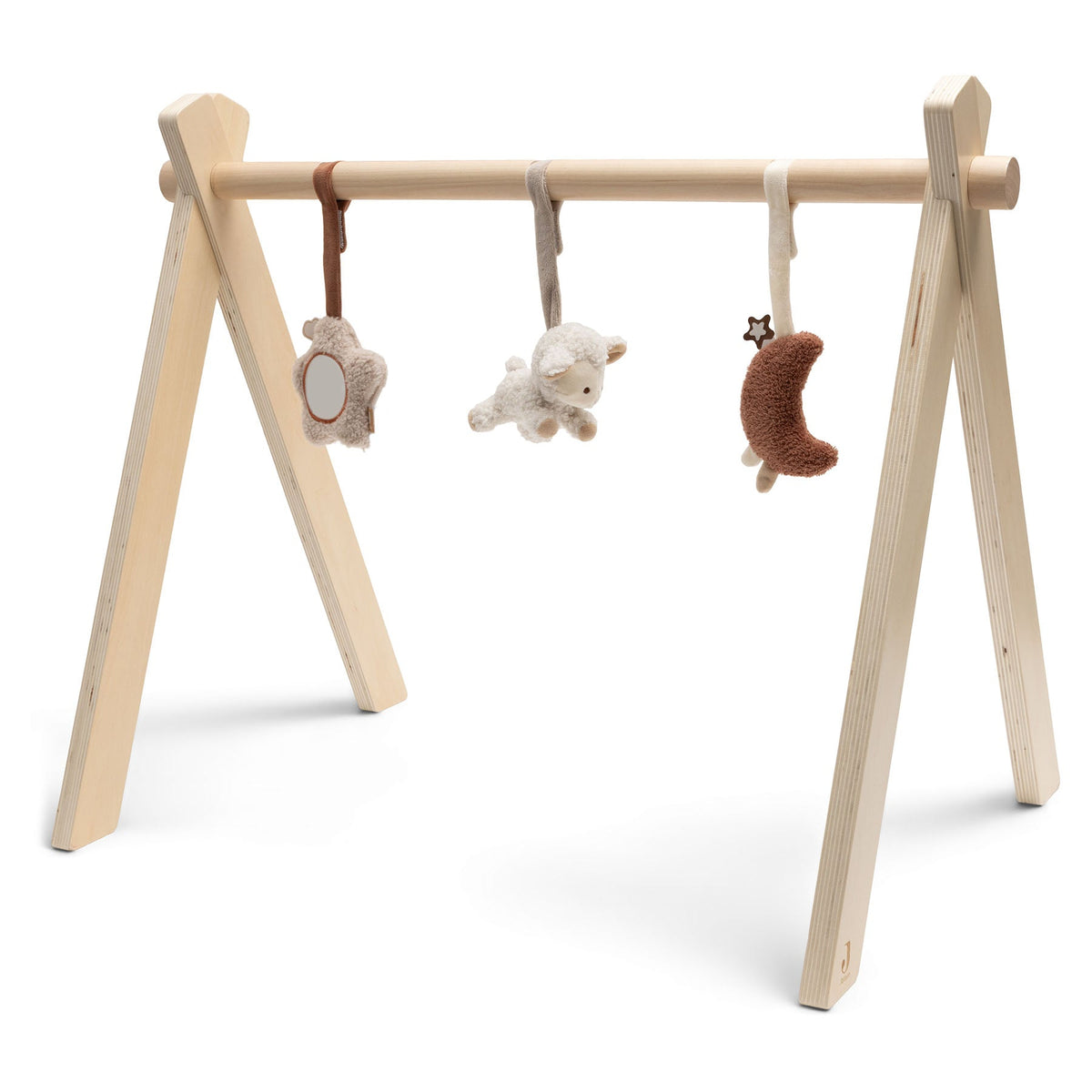 Jollein babygym speeltjes Woolly, set van drie zachte hangers