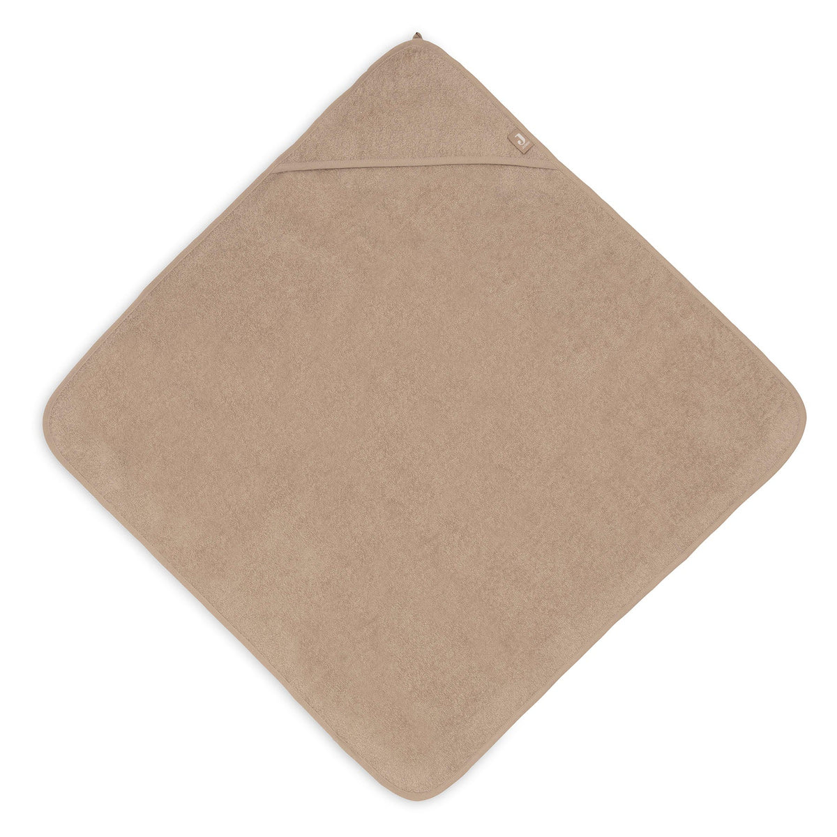 Jollein badcape badstof 75x75 cm in de kleur Milky Coffee