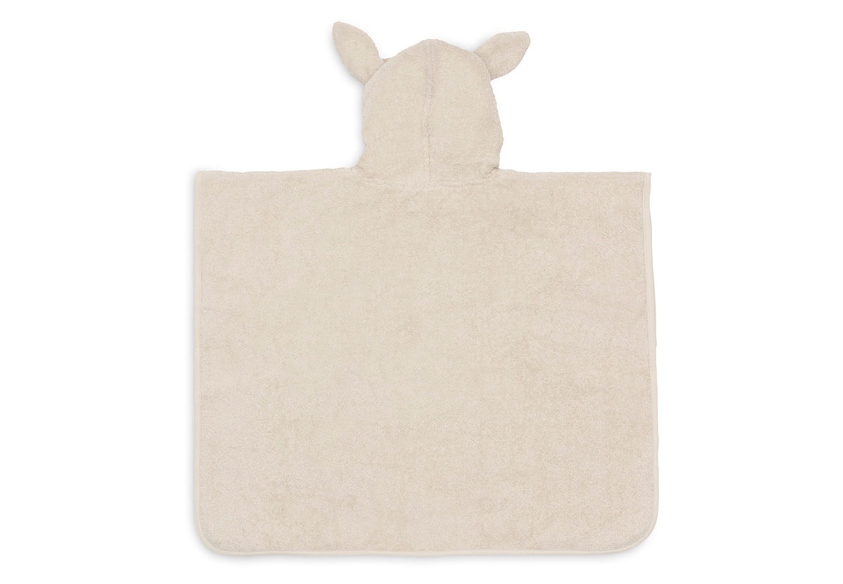 Jollein badponcho badstof Sand