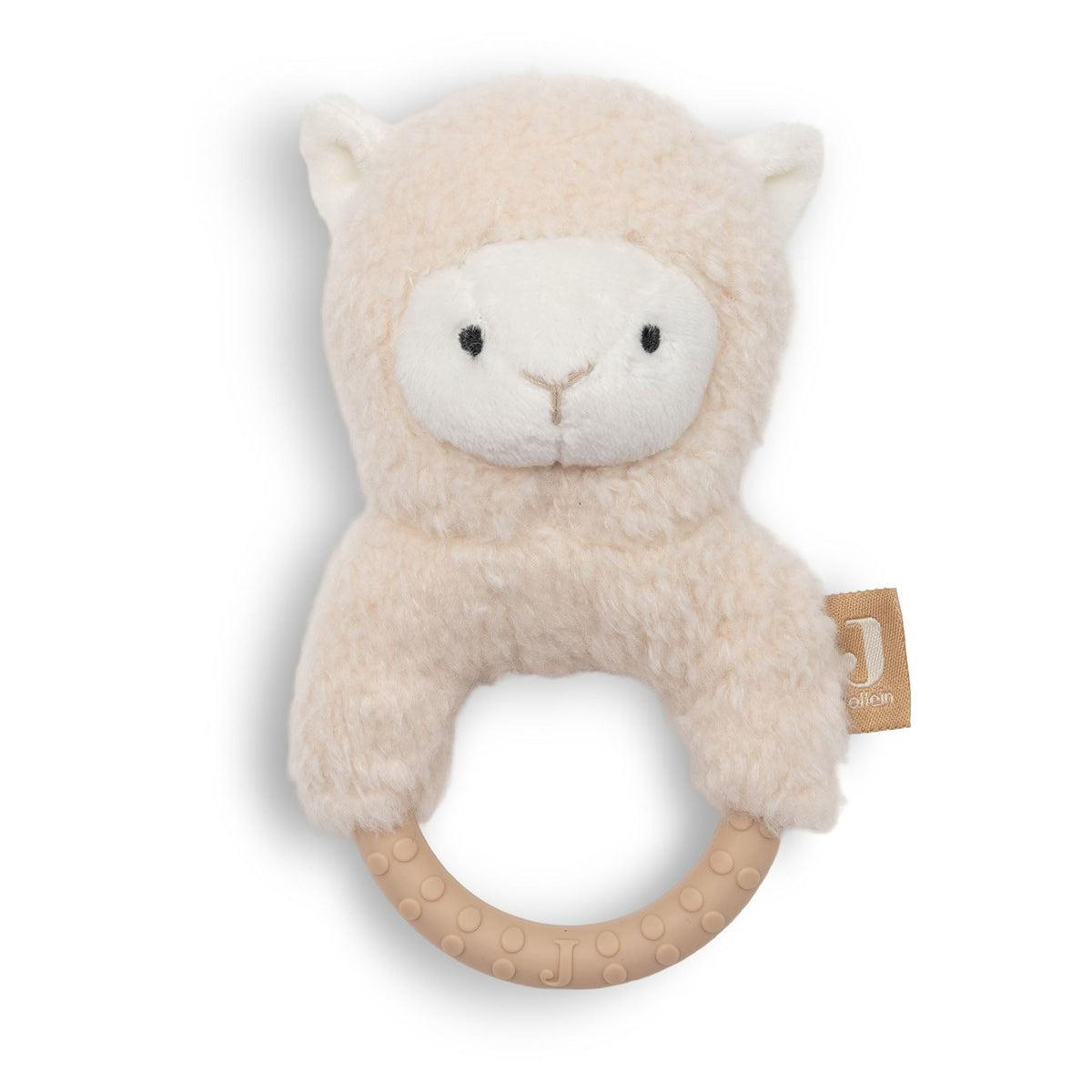 Jollein bijtring Alpaca Paco van 100% siliconen