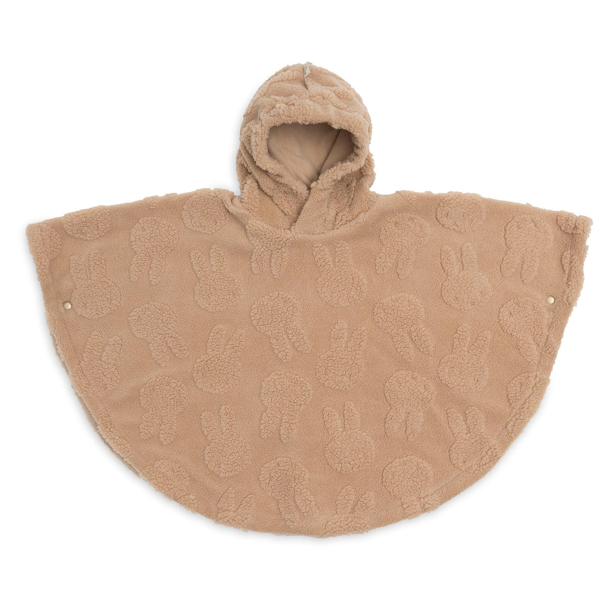 Jollein cosy poncho Miffy jacquard teddy Biscuit
