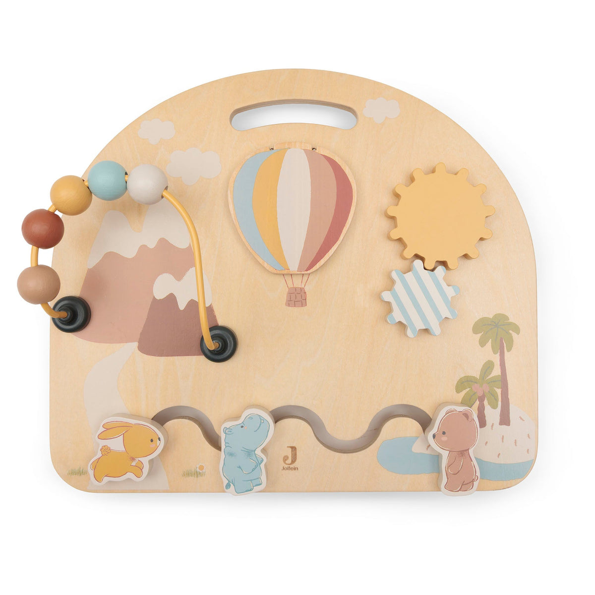 Jollein houten activiteitenbord Jollies
