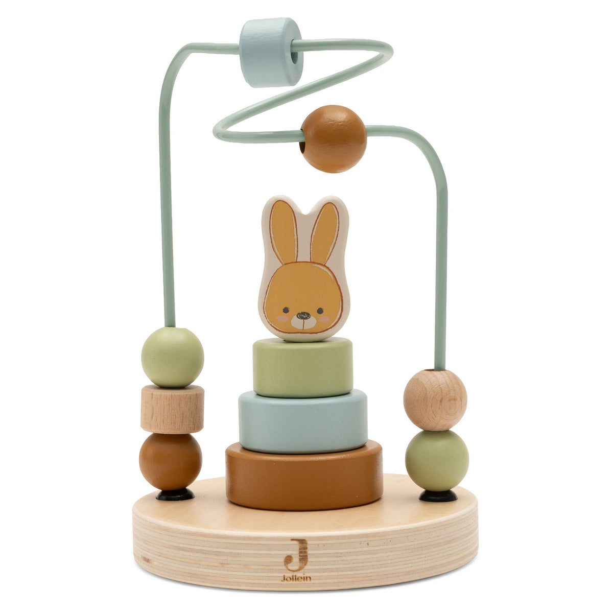 Jollein houten spiraal Bunny Luz