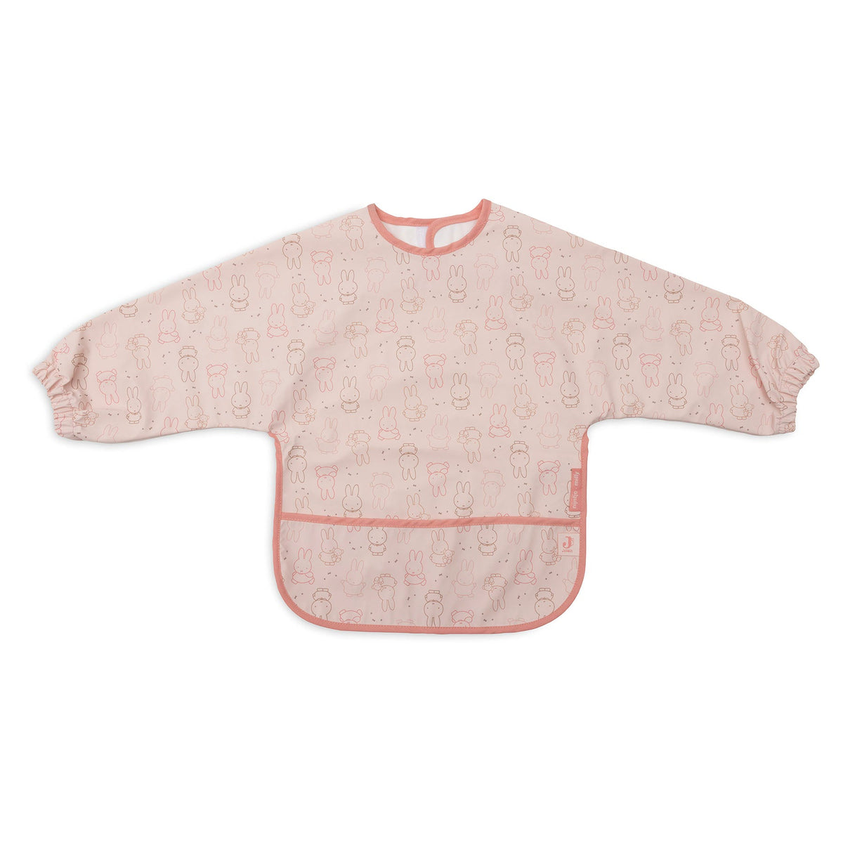 Jollein Slab Waterproof met Mouw Miffy Moments Silk Rose