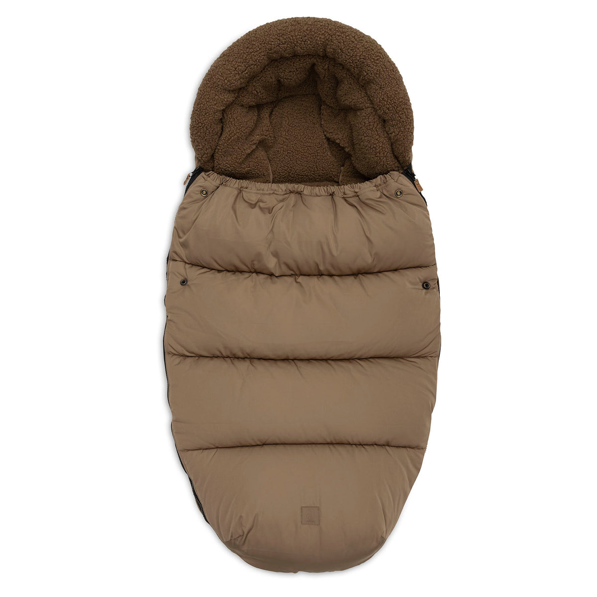 Jollein Voetenzak buggy en kinderwagen Puffed Bronze