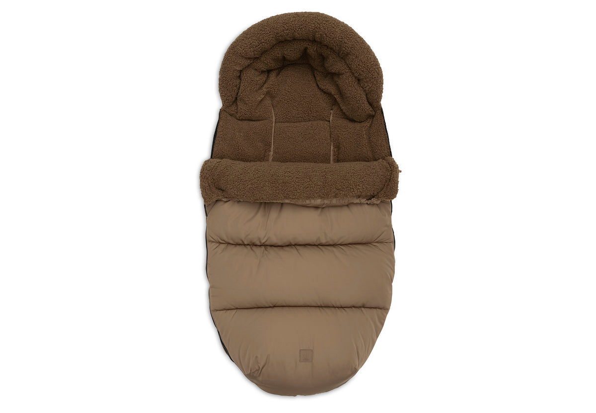 Jollein Voetenzak buggy en kinderwagen Puffed Bronze