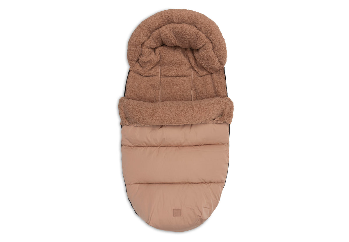 Jollein Voetenzak buggy en kinderwagen Puffed Light Terra