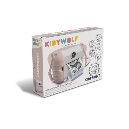 Kidywolf Kidyprint peach, verpakking schuin vooraanzicht