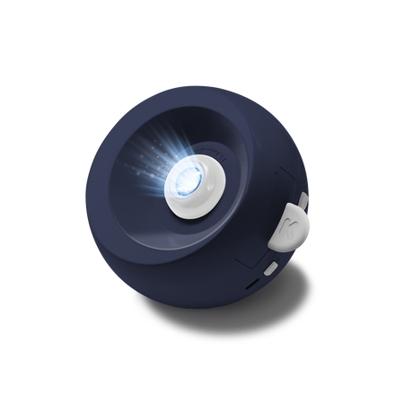 Kidywolf Kidystar planetarium projector Galaxy, donkerblauw productbeeld