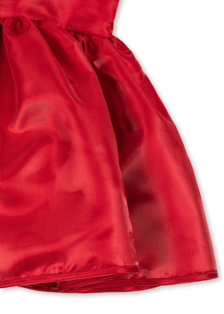 Konges Sløjd Jurk Bellis Dress GRS Barbados Cherry, vijfde productfoto op witte achtergrond