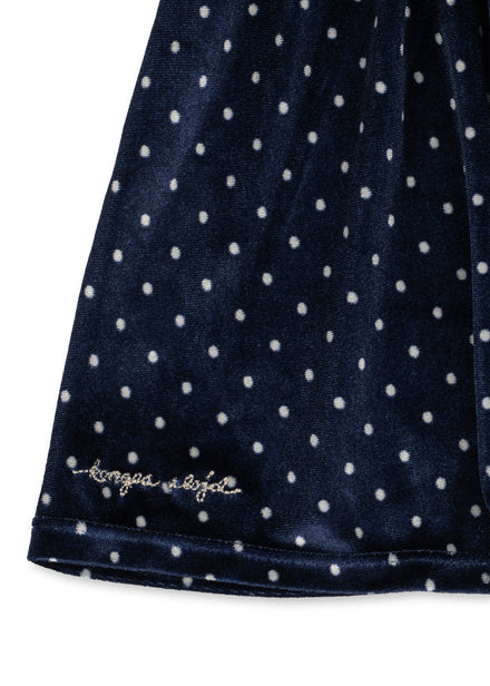 Konges Sløjd Jurk Ditzy Dress GRS Ditzy Dot, zesde productfoto op witte achtergrond