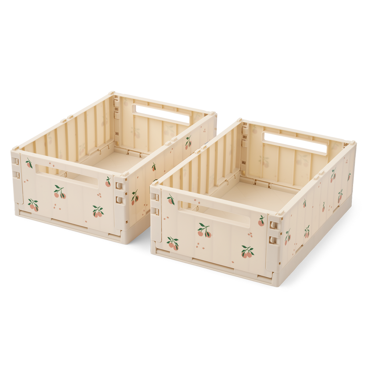 Liewood Weston Opbergbox M 2-Pack | Peach / Sea Shell